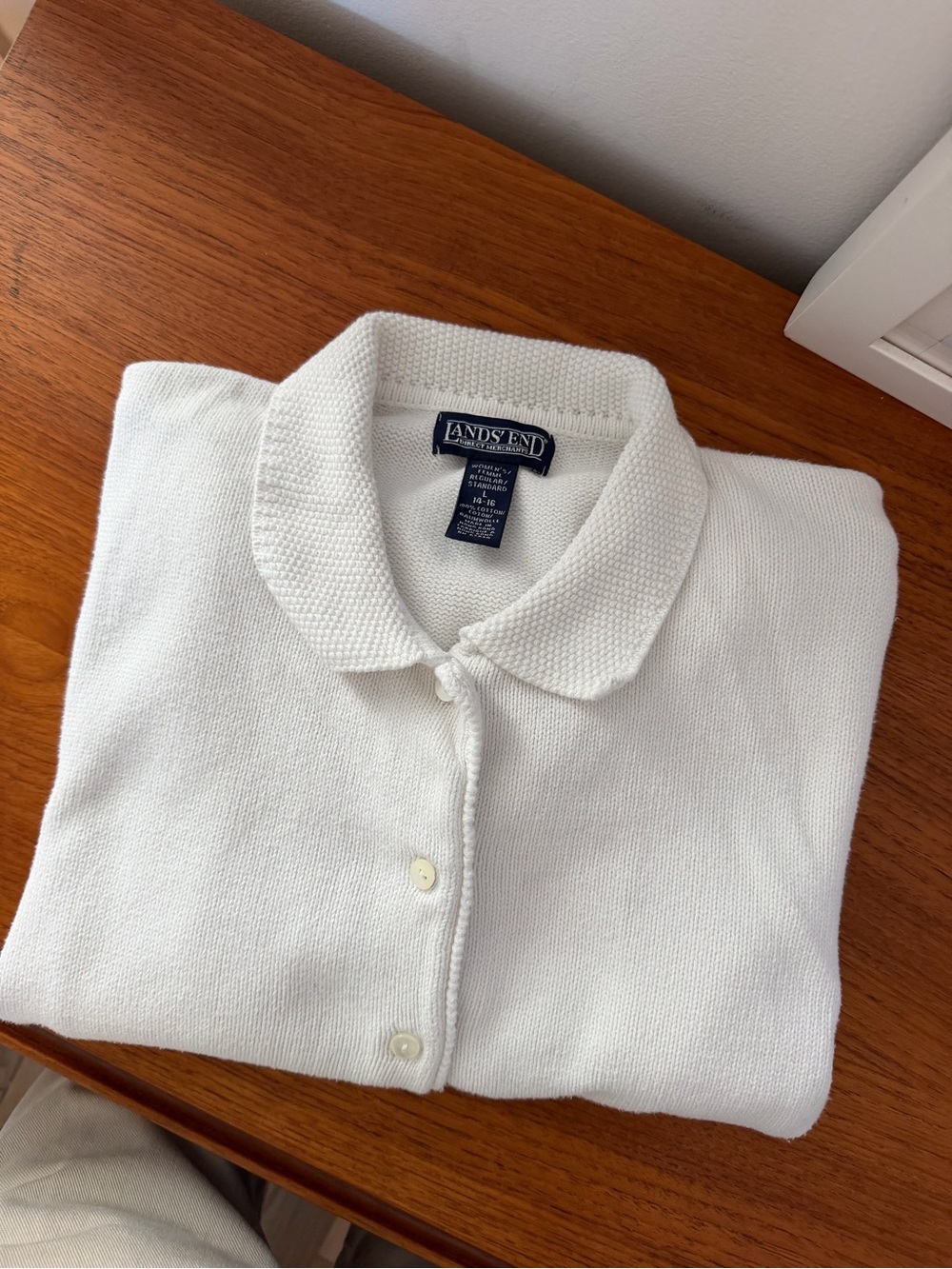 Vintage, early 90’s Lands End Cotton Top, L